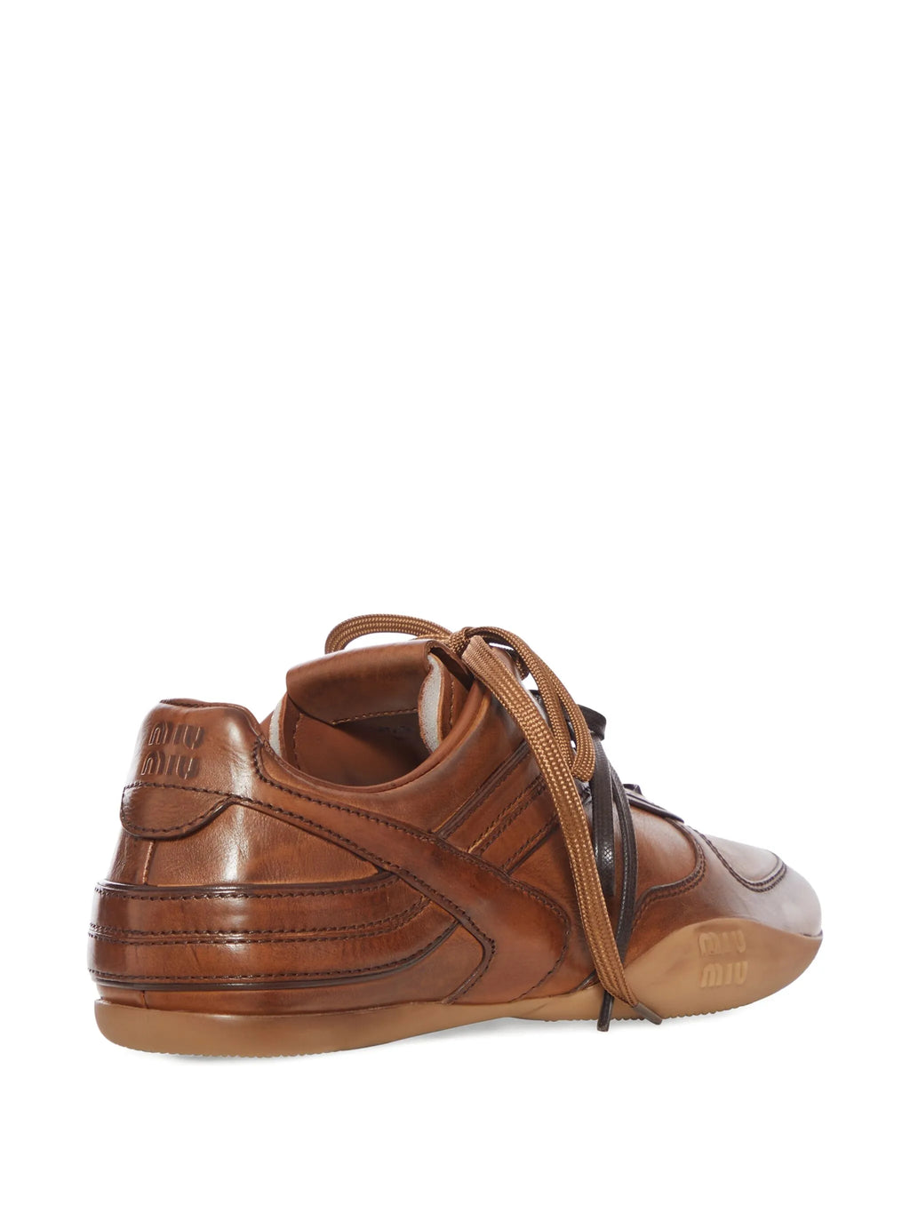 Miu Miu - Leather Sneakers
