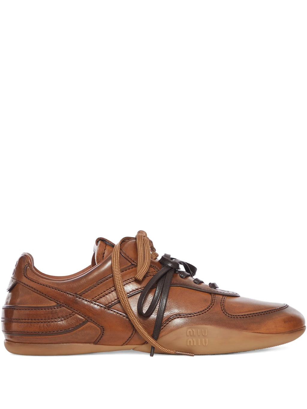 Miu Miu - Leather Sneakers