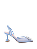 Amina Muaddi - Begum Mesh Slingback Pumps