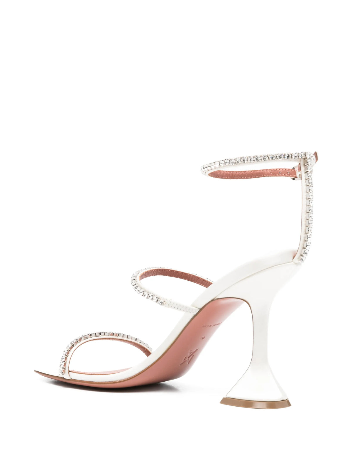 Amina Muaddi - Gilda Crystal-embellished Sandals
