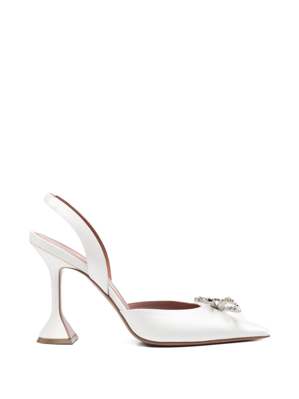 Amina Muaddi - Rosie Bow-detail Pumps