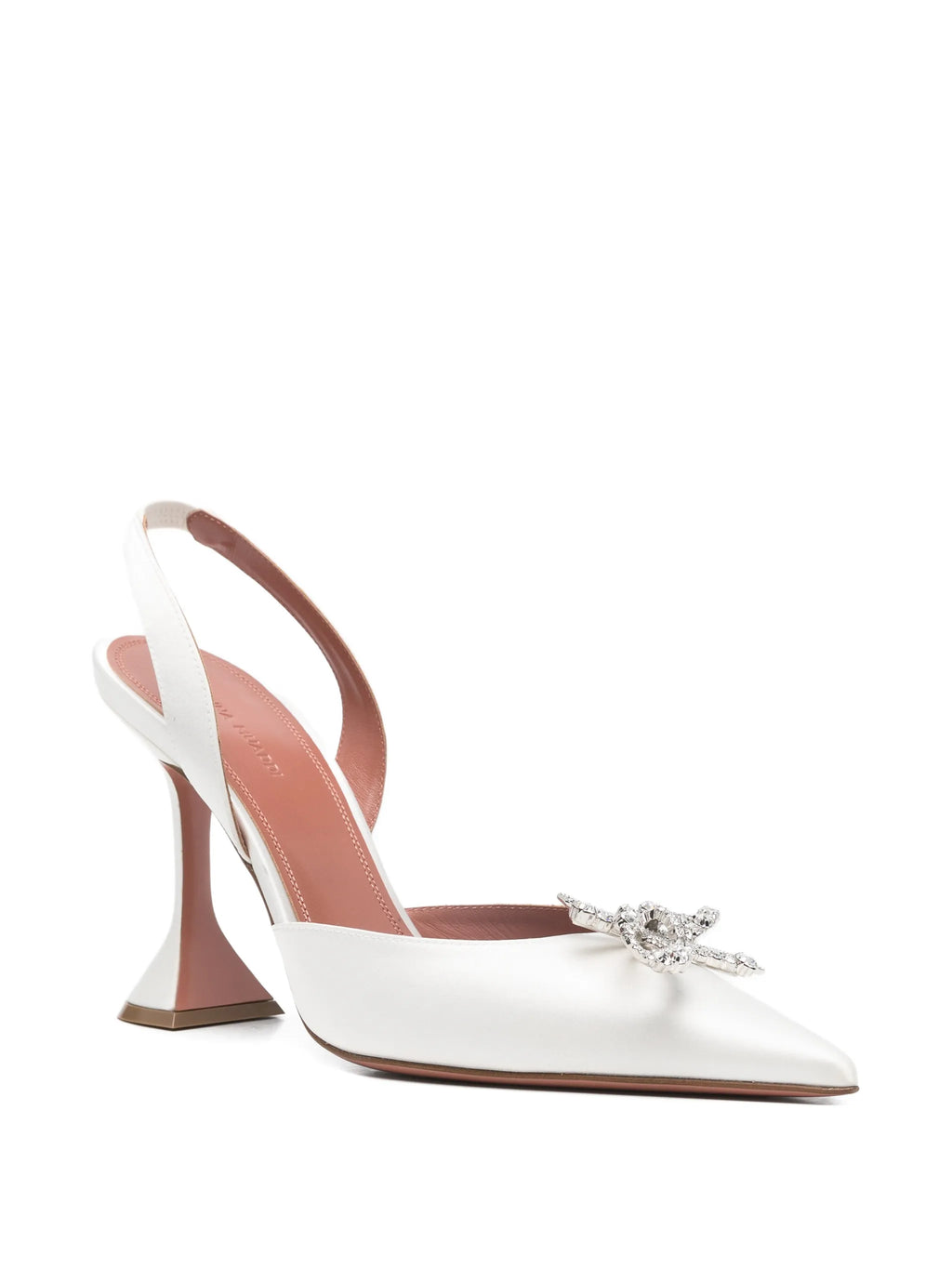 Amina Muaddi - Rosie Bow-detail Pumps