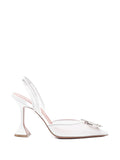 Amina Muaddi - Begum Mesh Embellishment Pumps