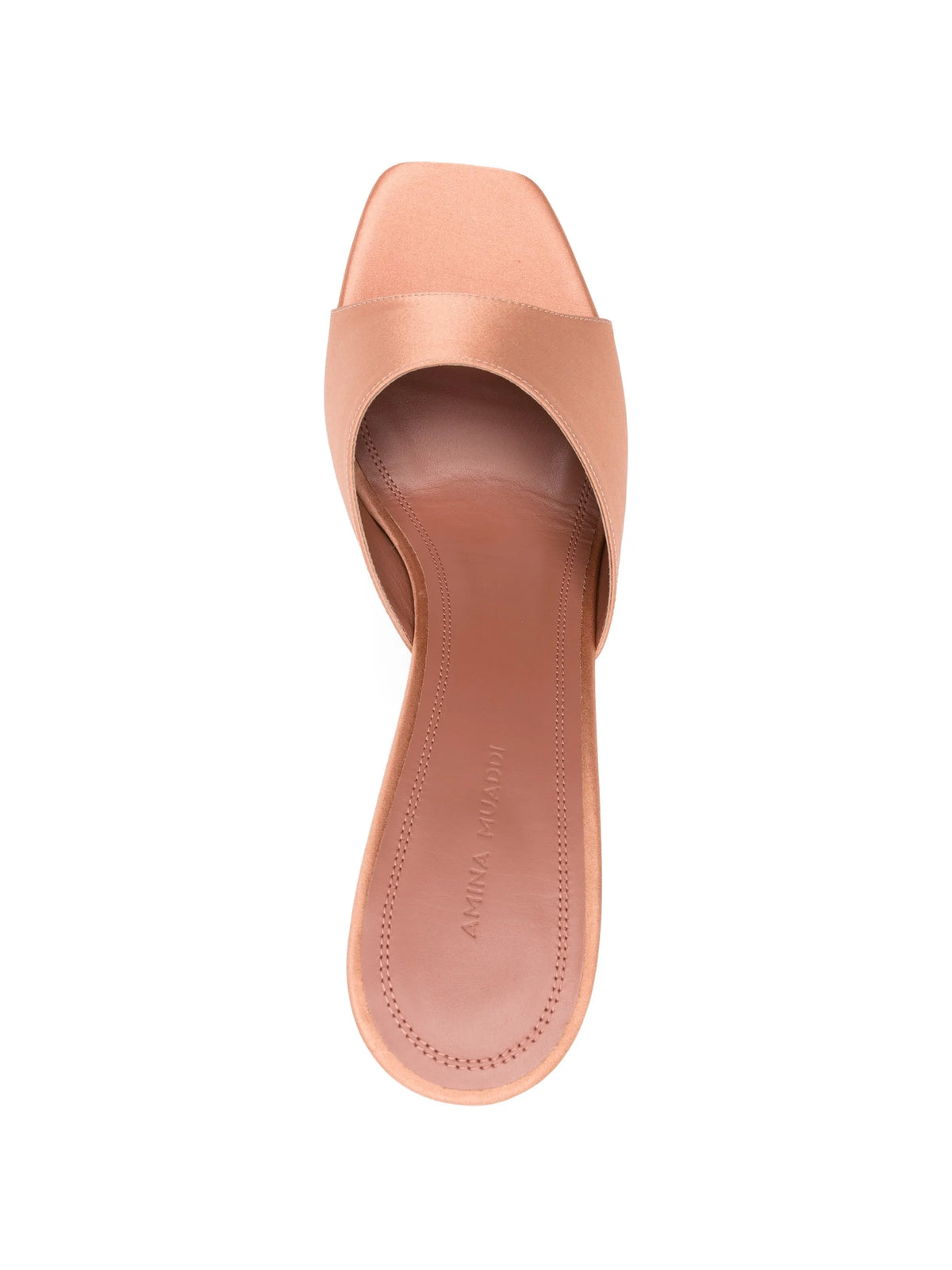 Amina Muaddi - Square Toe Slippers