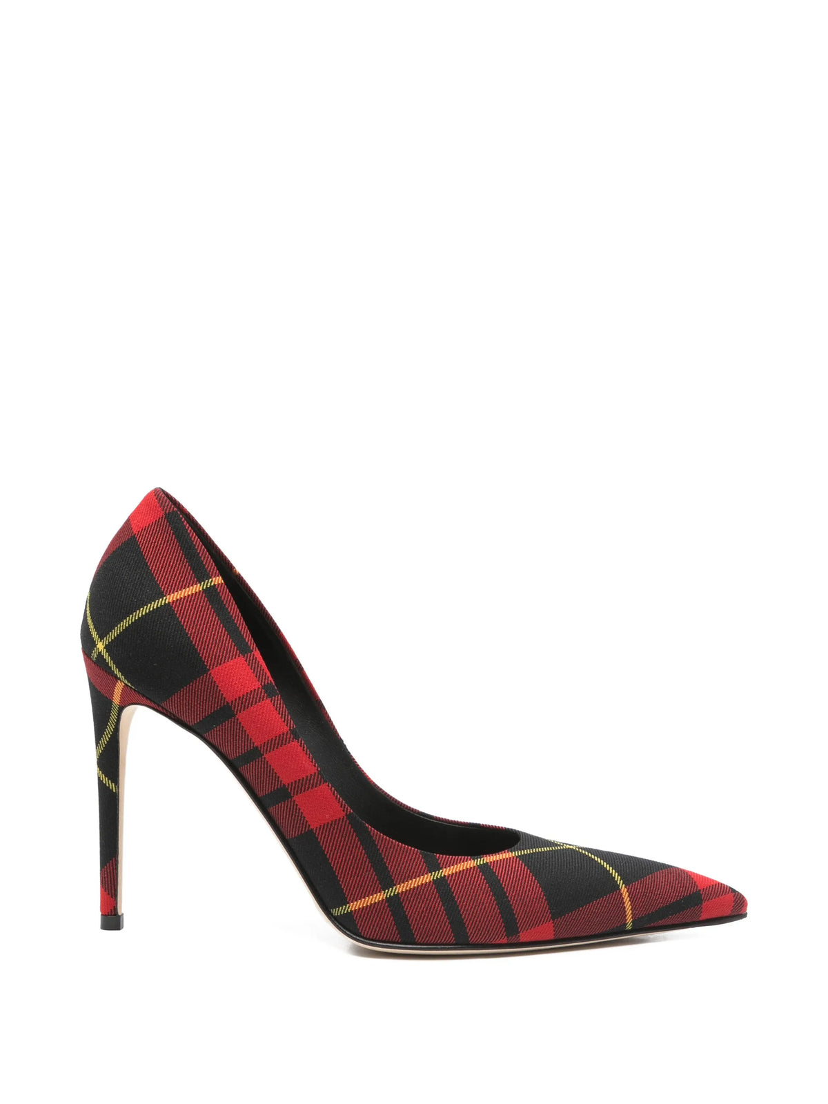 Alexander McQueen - Skull Tartan-pattern Heeled Pumps