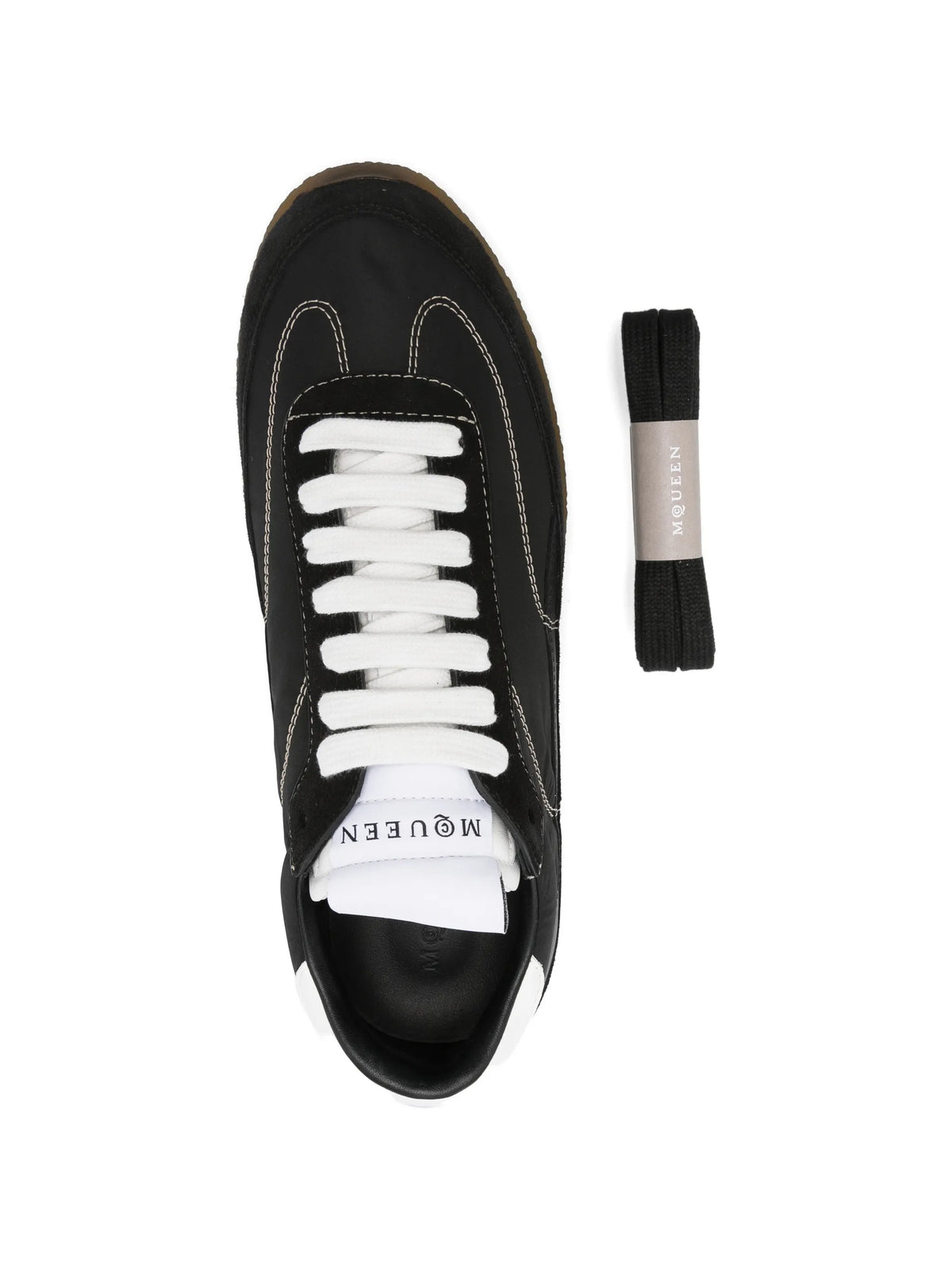 Alexander McQueen - EC1 Panelled Top-stitched Sneakers