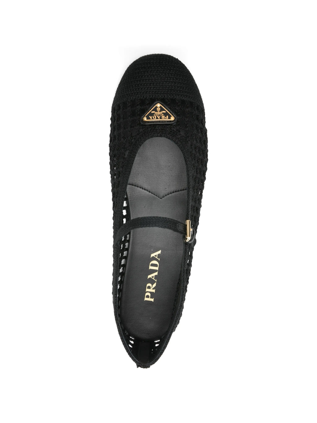Prada - Openwork Ballet Flats