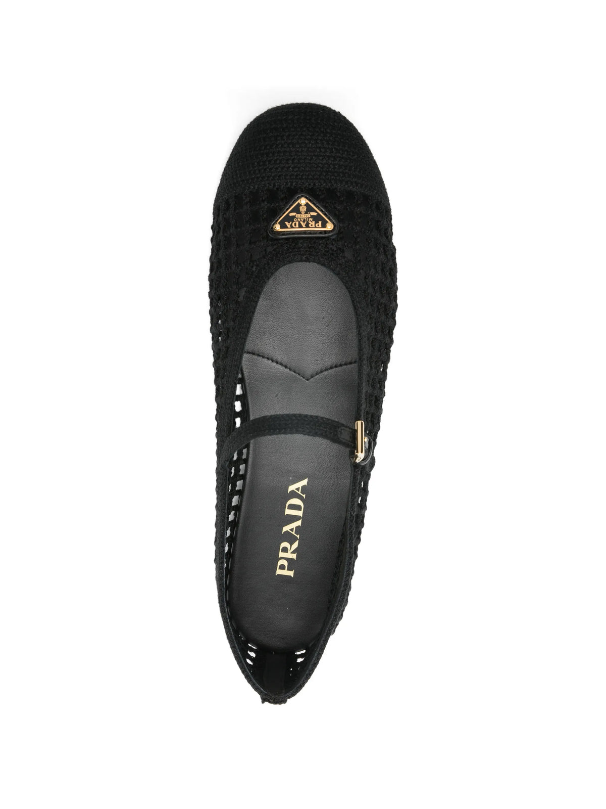 Prada - Openwork Ballet Flats