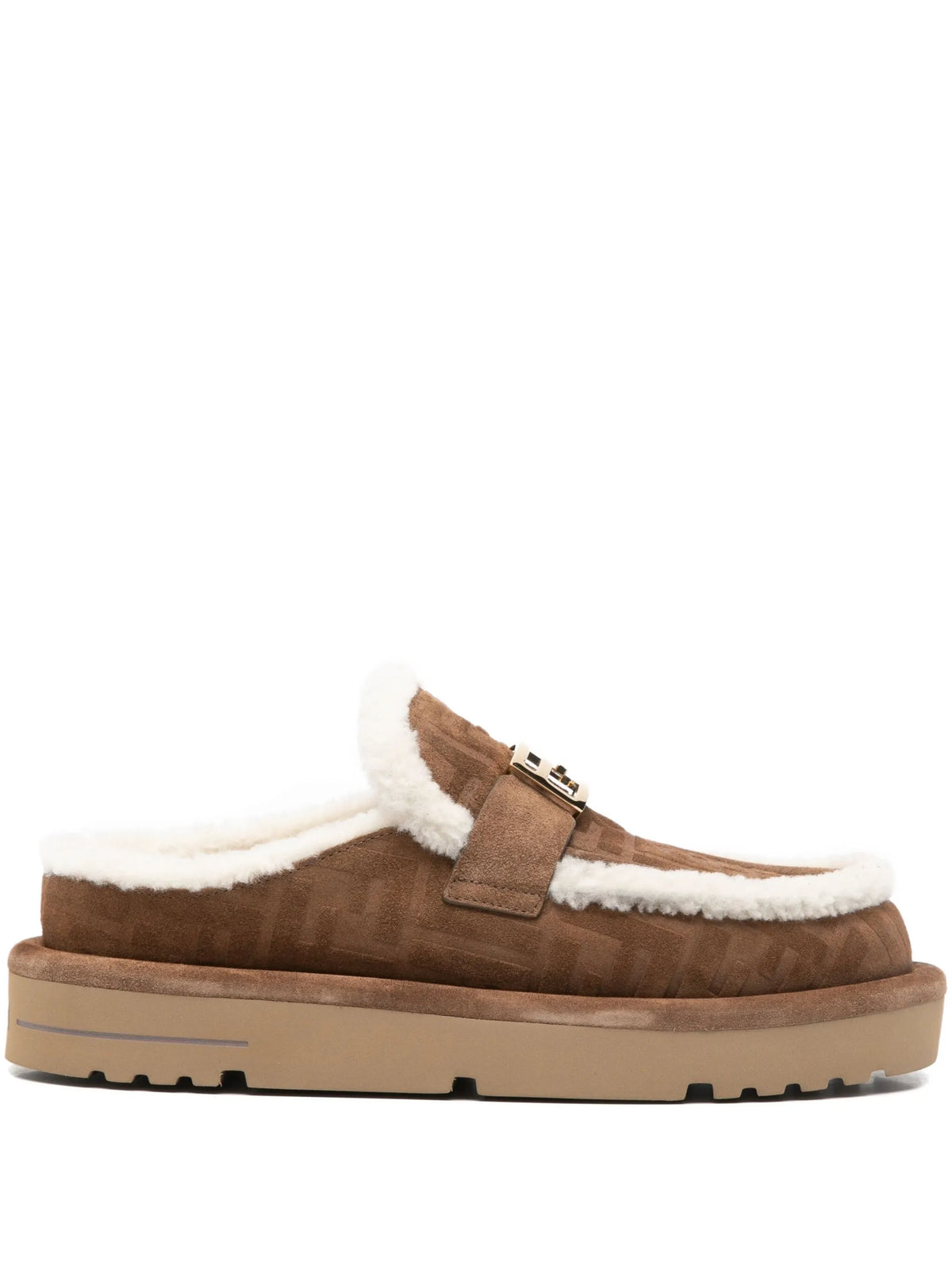 Fendi - Apres Chic Logo-buckle Mules