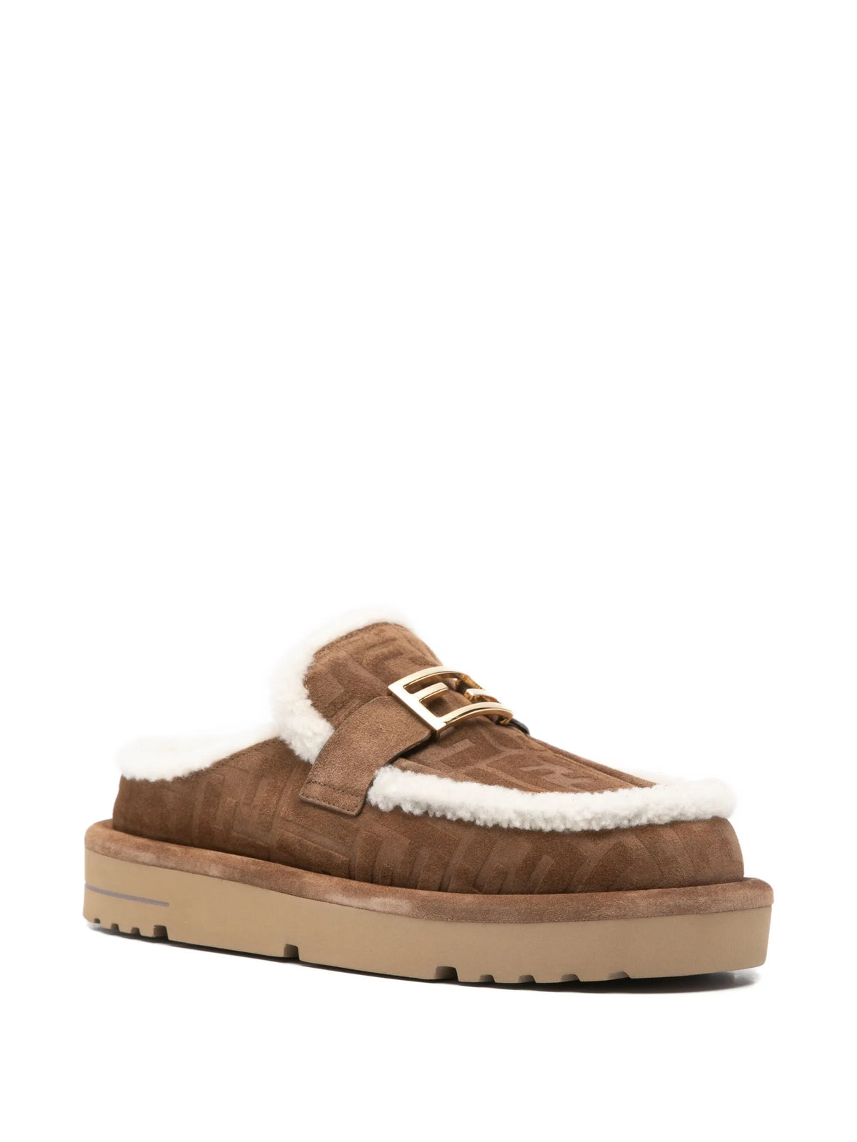 Fendi - Apres Chic Logo-buckle Mules