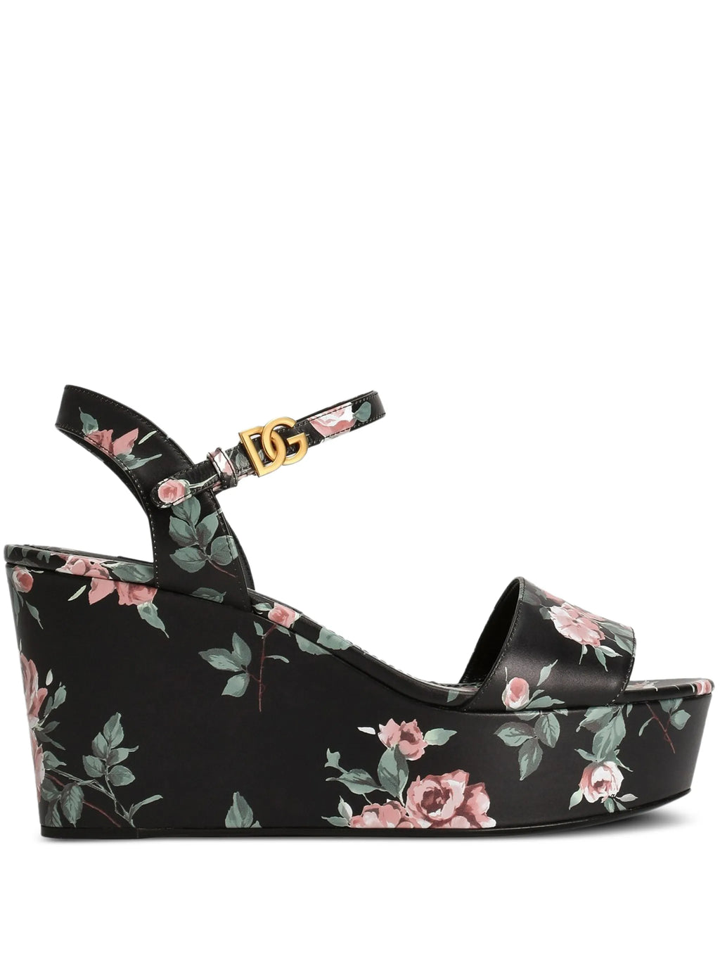 Dolce & Gabbana - Calfskin WeDGe Sandals