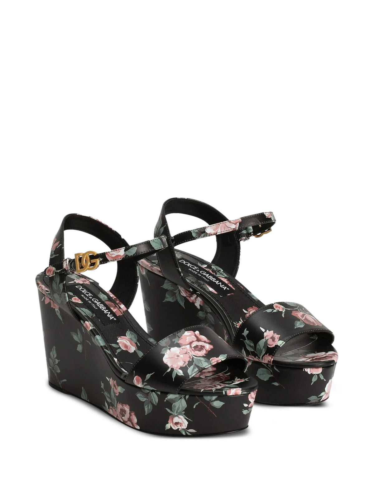 Dolce & Gabbana - Calfskin WeDGe Sandals