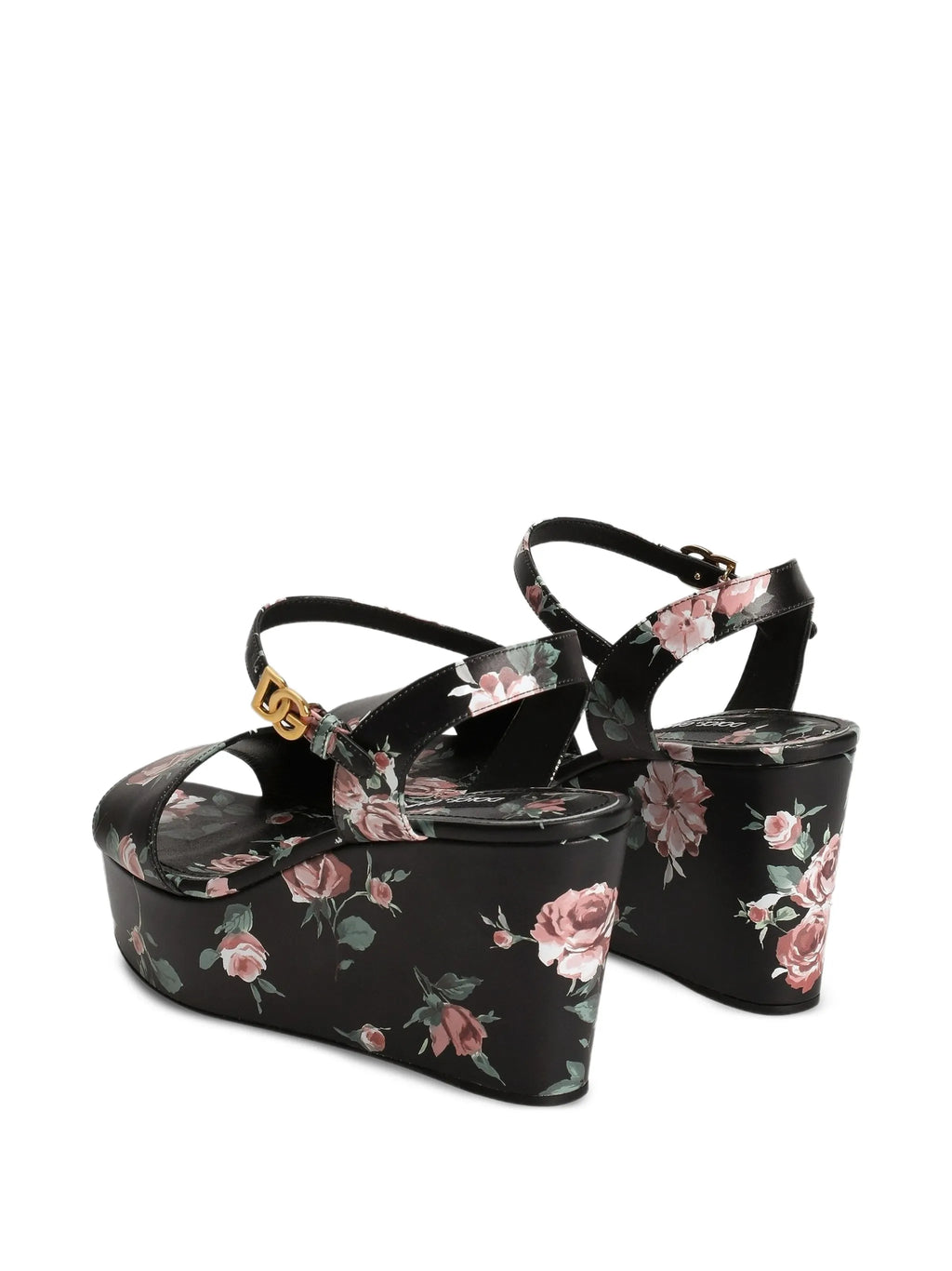 Dolce & Gabbana - Calfskin WeDGe Sandals