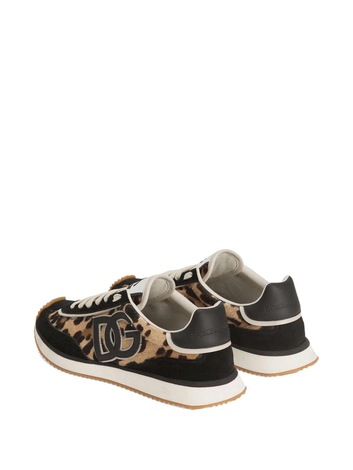 Dolce & Gabbana - Leopard-print DG Sneakers