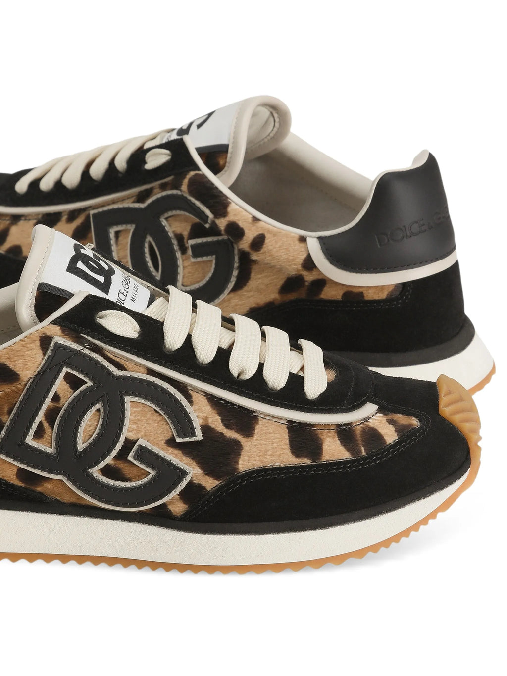 Dolce & Gabbana - Leopard-print DG Sneakers