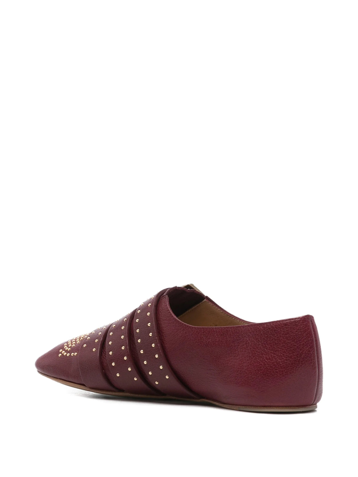 Chloé - Susanna Square-toe Buckle Flat Pumps