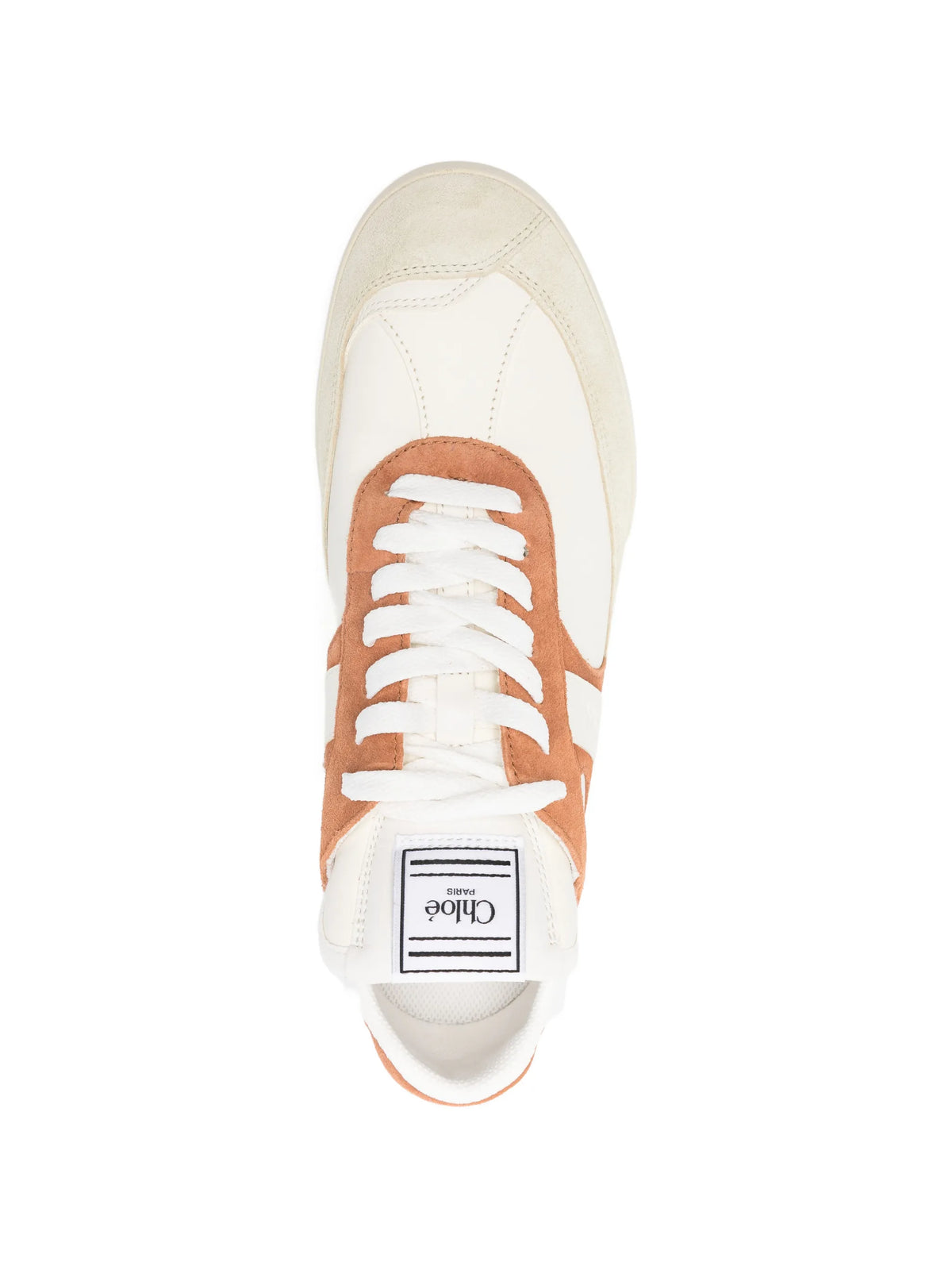 Chloé - Suede Detail Mid Top Sneakers