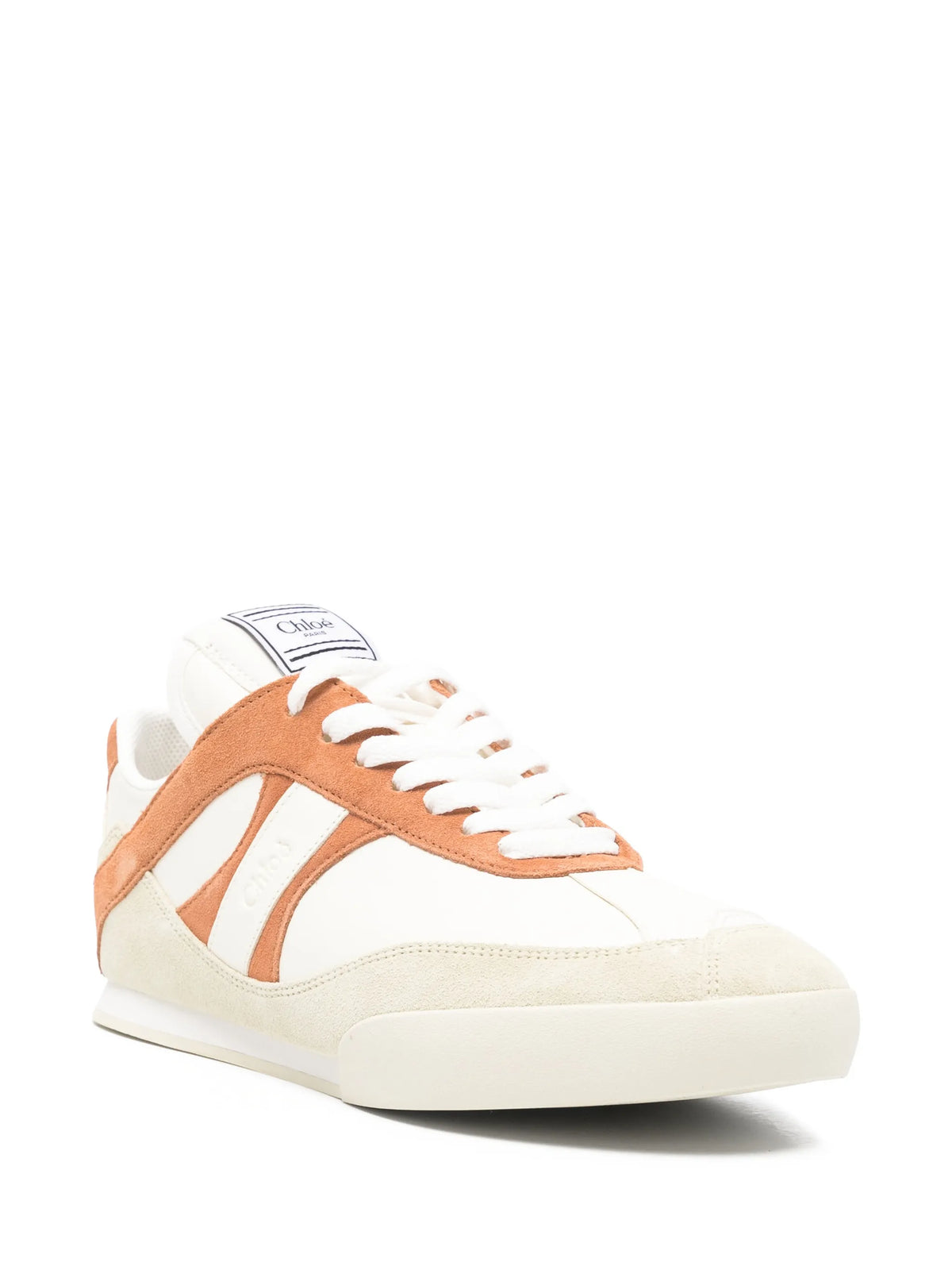 Chloé - Suede Detail Mid Top Sneakers