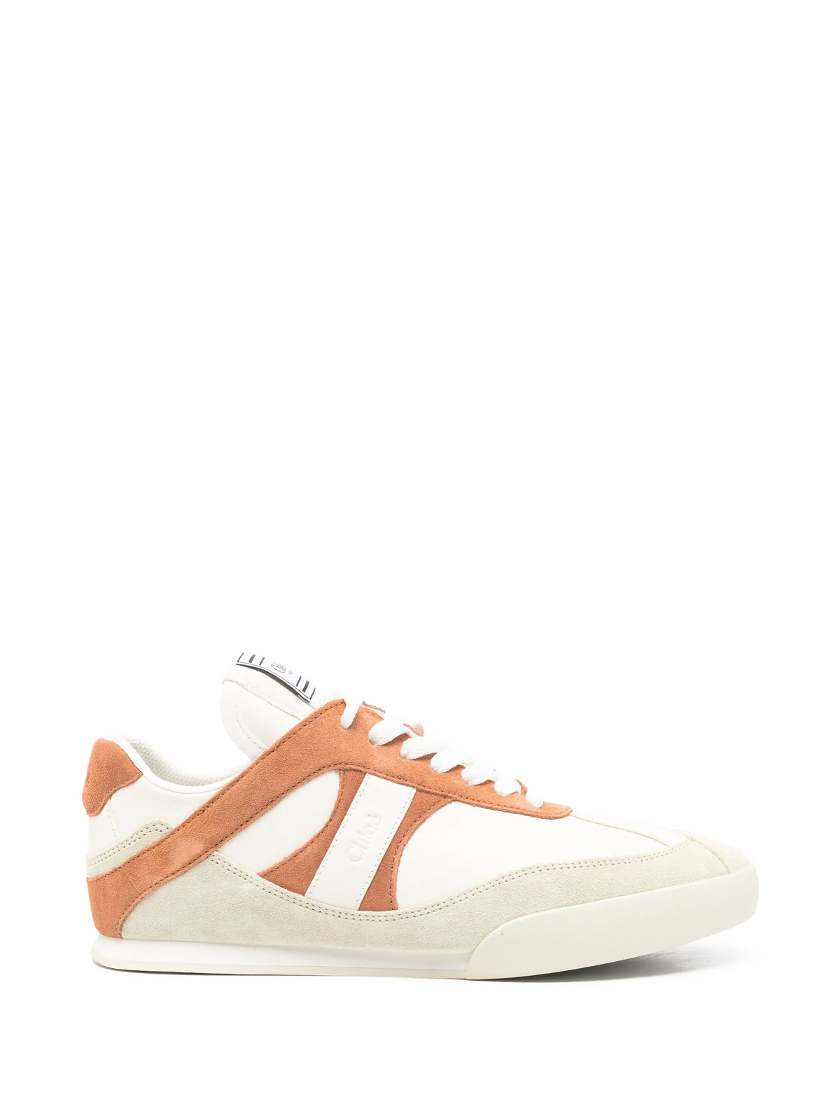 Chloé - Suede Detail Mid Top Sneakers