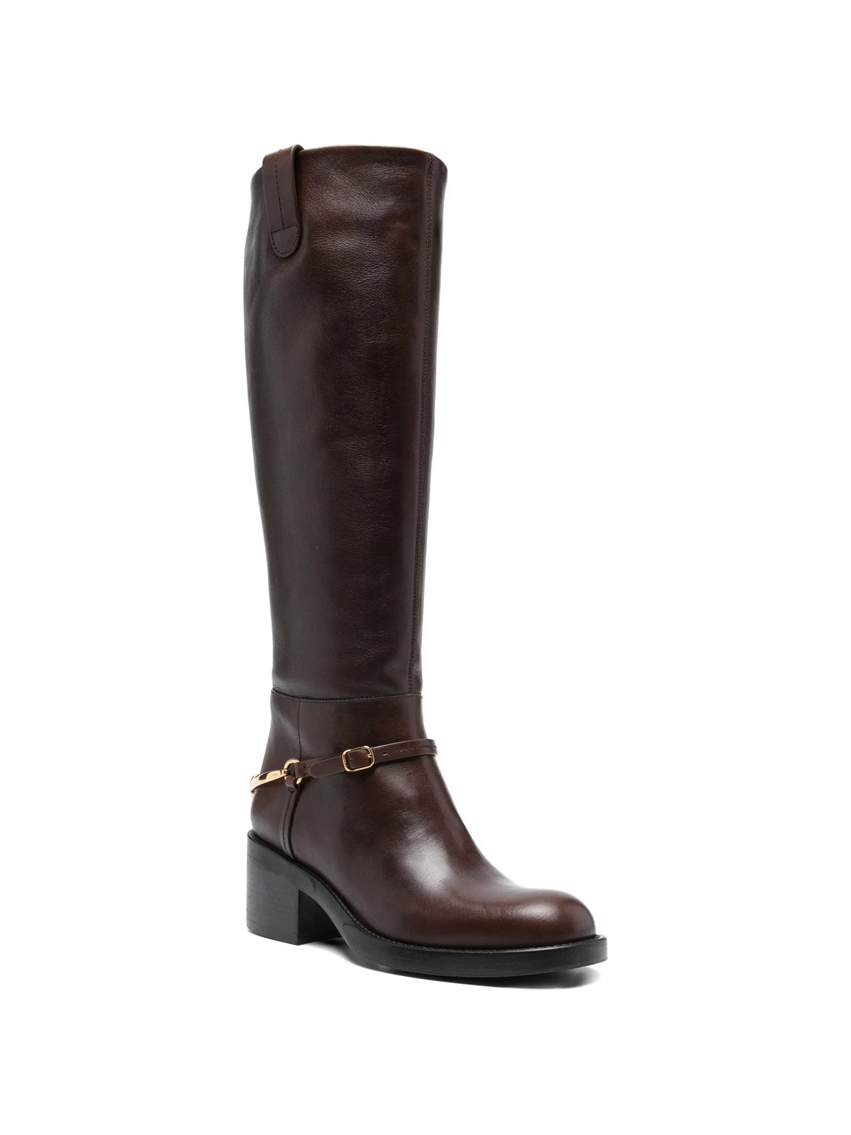 Chloé - Dakota Round-toe Strap Boots