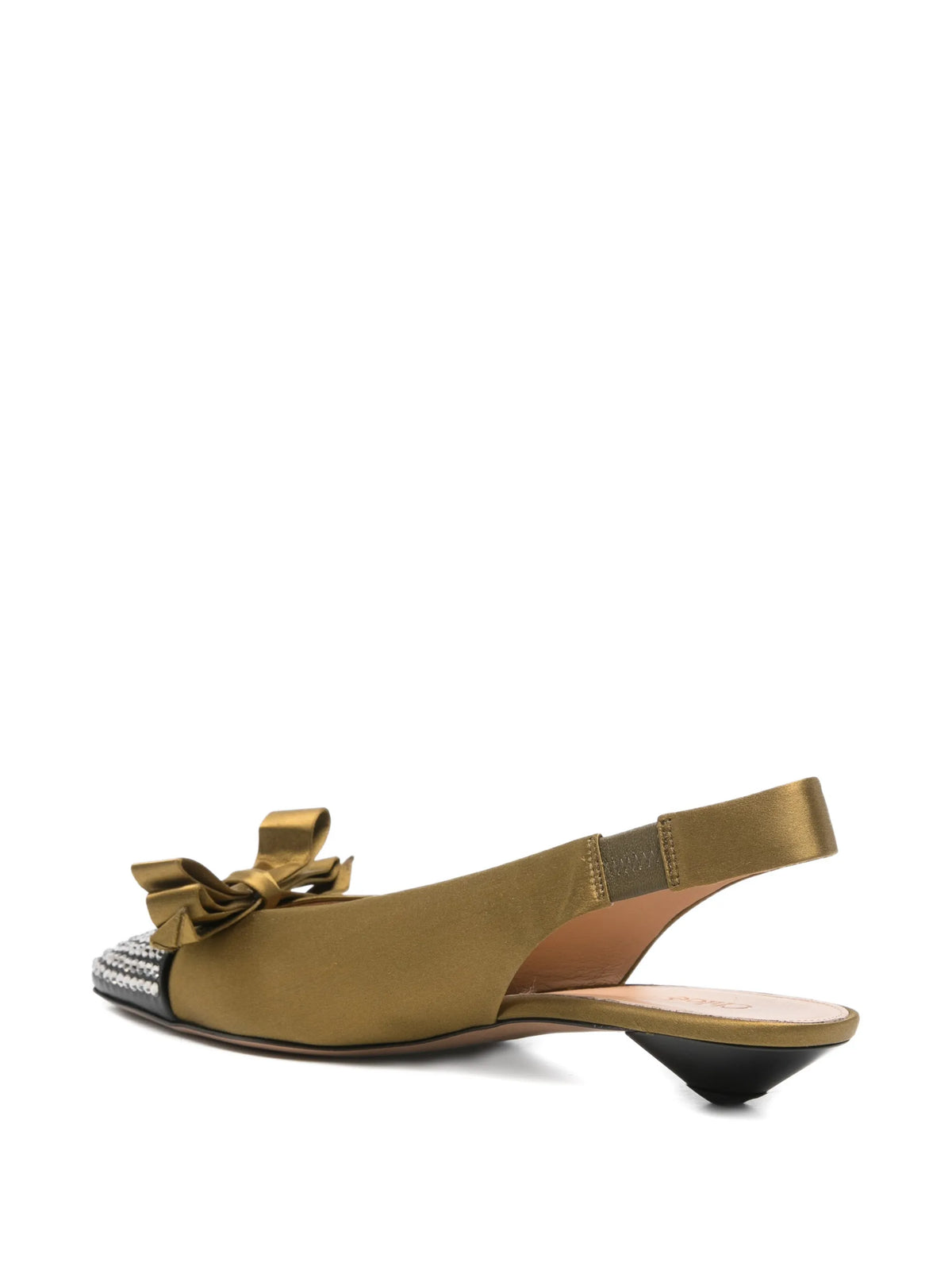 Chloé - Alba Bow-detail Pointed-toe Pumps