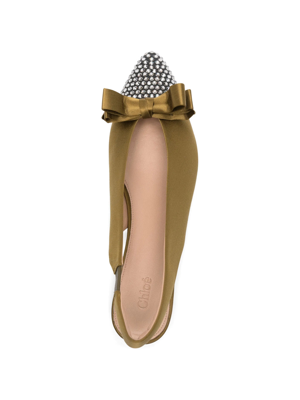 Chloé - Alba Bow-detail Pointed-toe Pumps