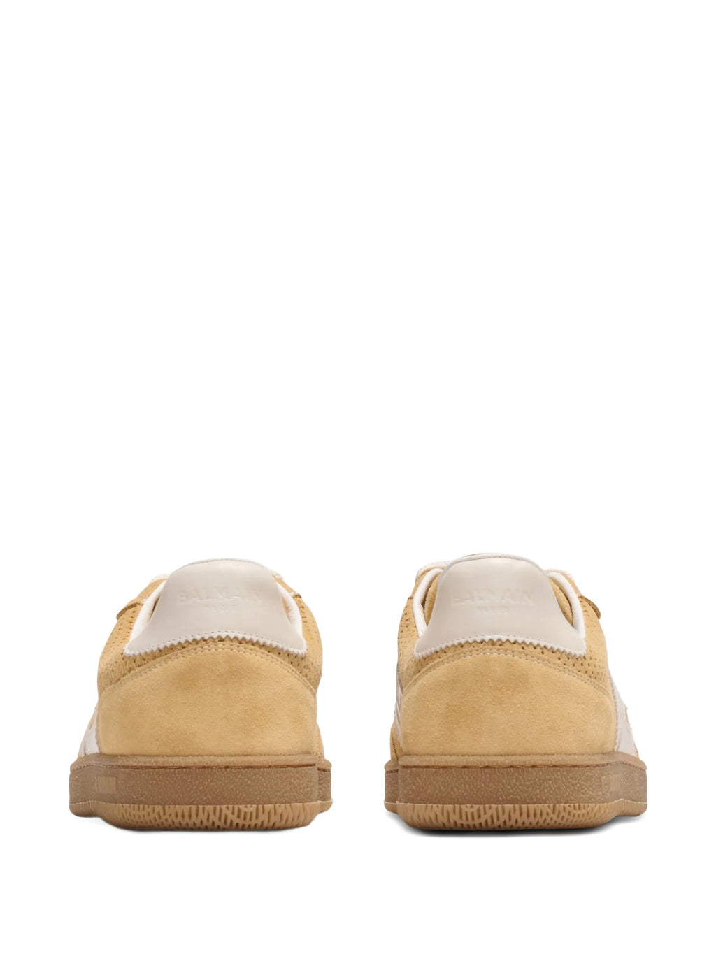 Balmain - Suede Balmain Swan Trainers