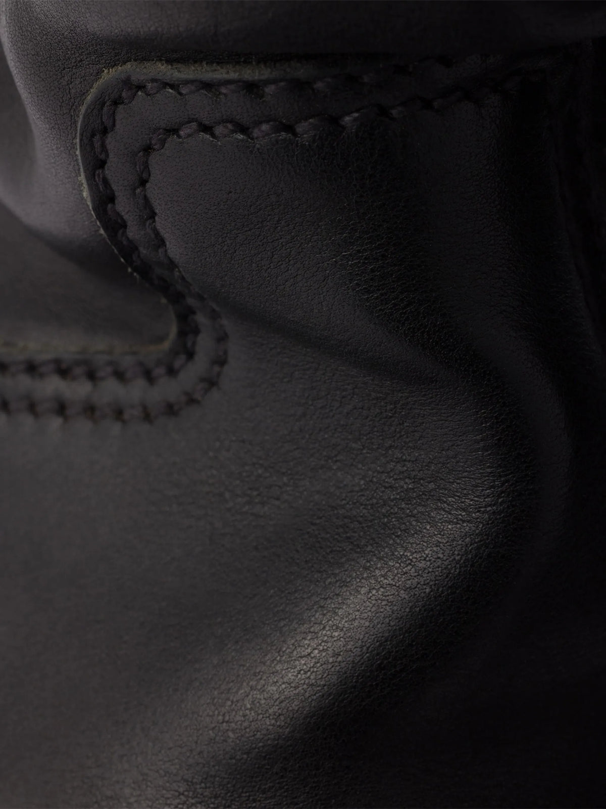 Prada - Leather Mid-calf Boots