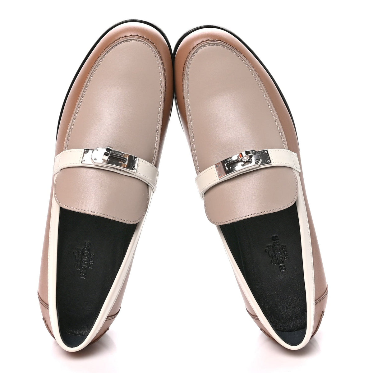 Hermès - Calfskin Destin Loafers
