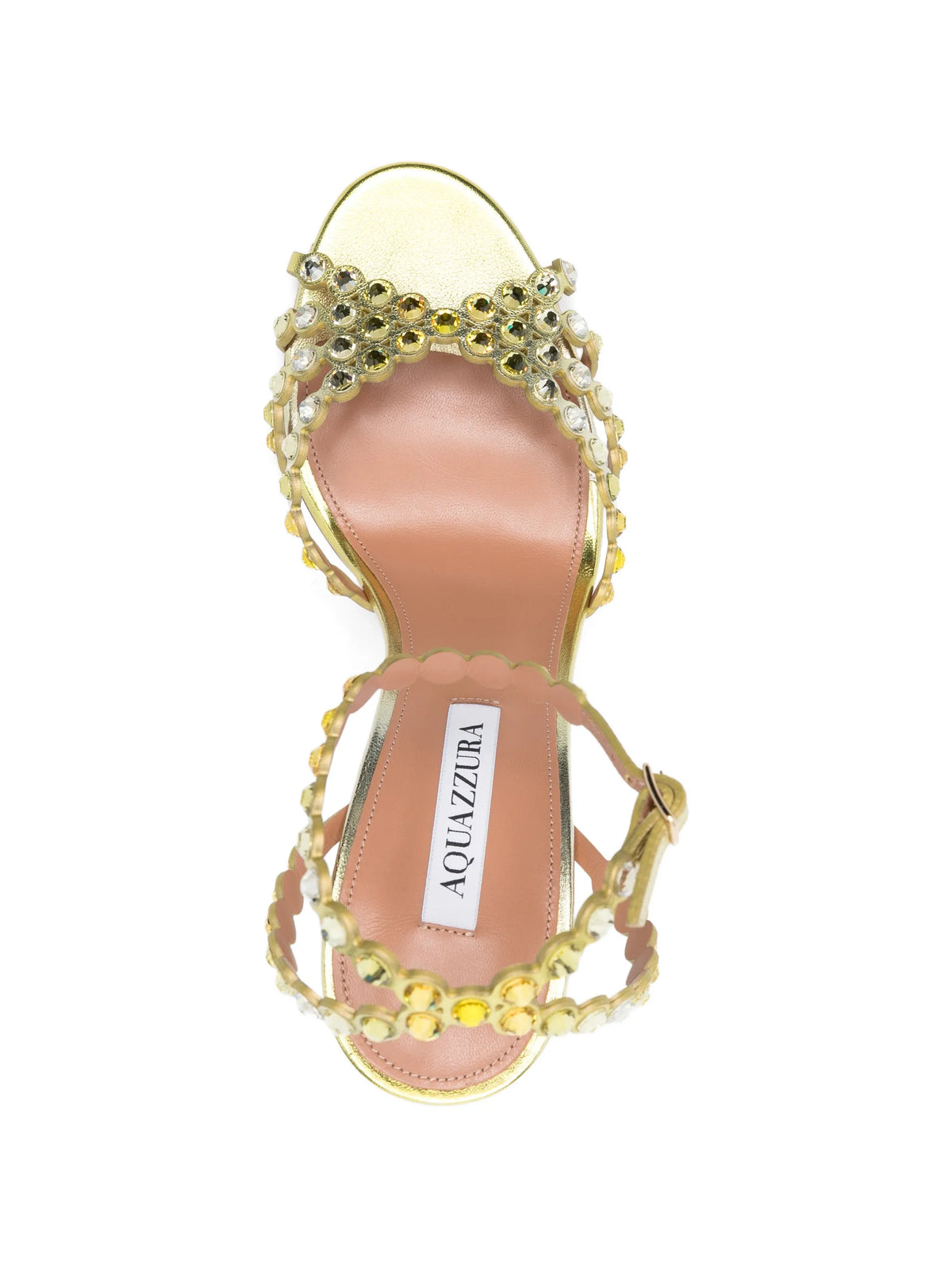 Aquazzura - Tequila Embellished Heeled Sandals