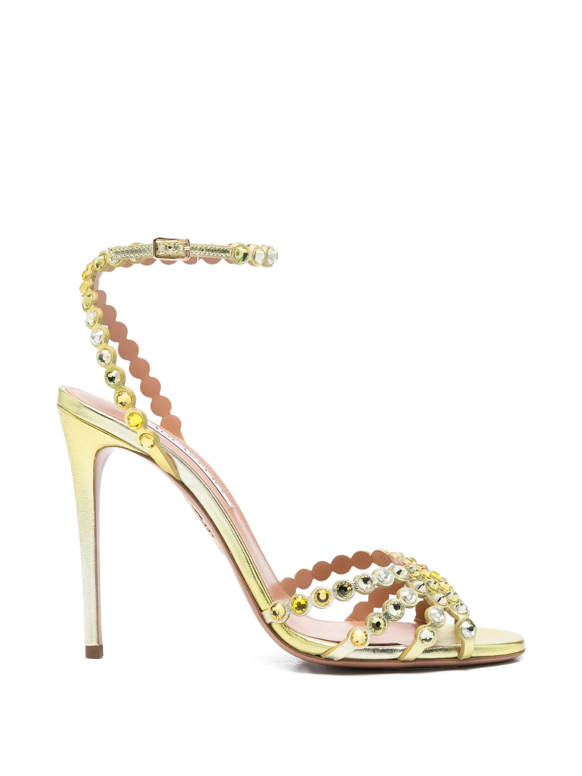 Aquazzura - Tequila Embellished Heeled Sandals