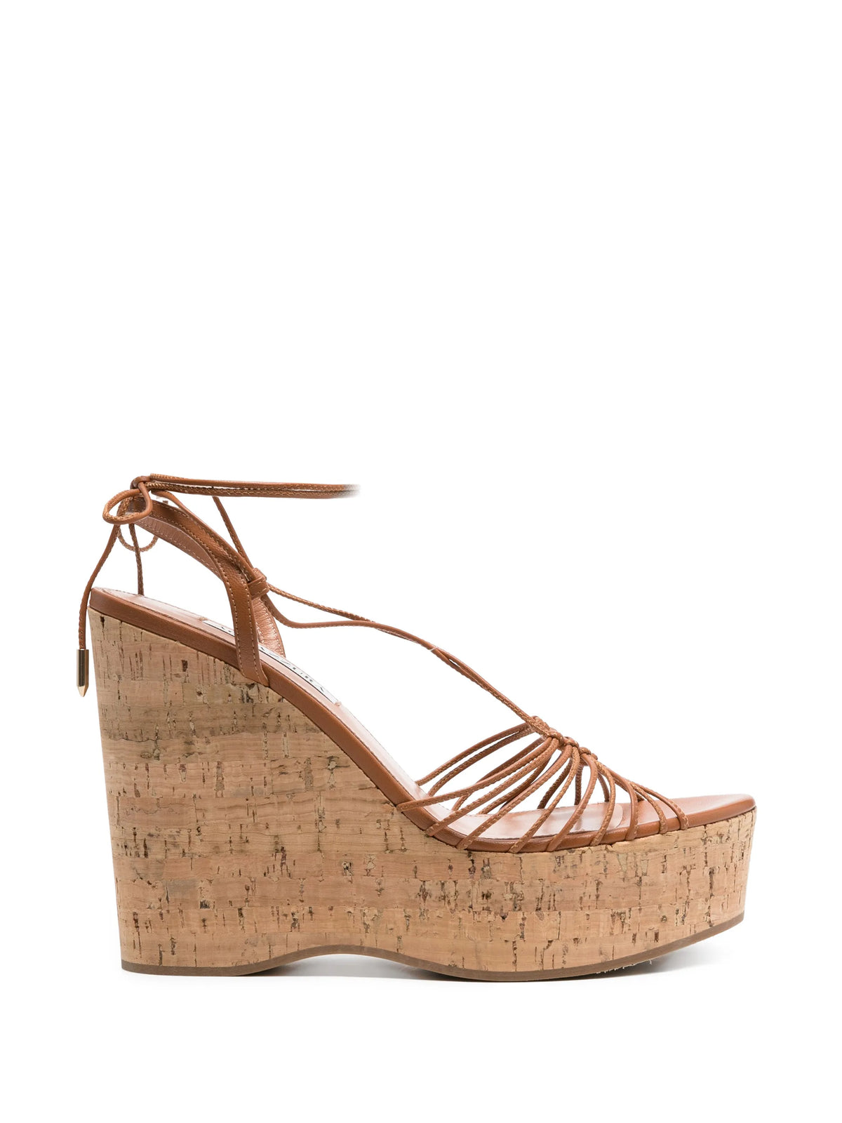 Aquazzura - Ritmo Lace-up Platform Sandals