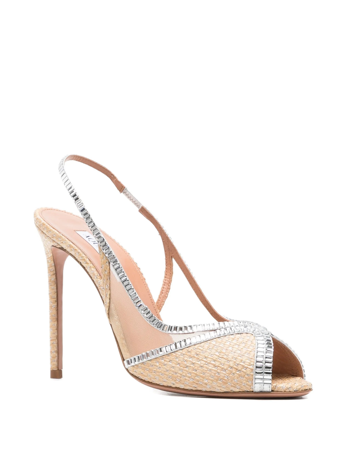 Aquazzura - Wild Aurora Crystal-embellished Sandals