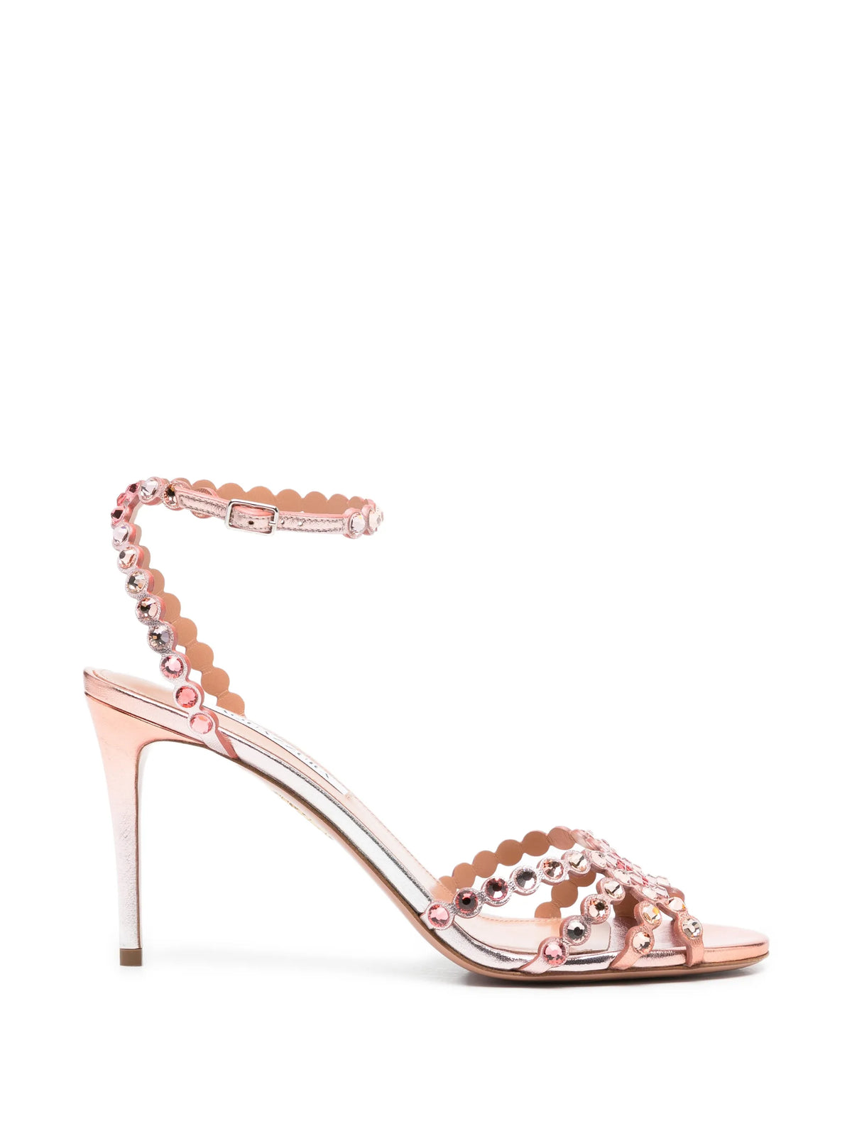 Aquazzura - Tequila Scalloped Embellished Sandals