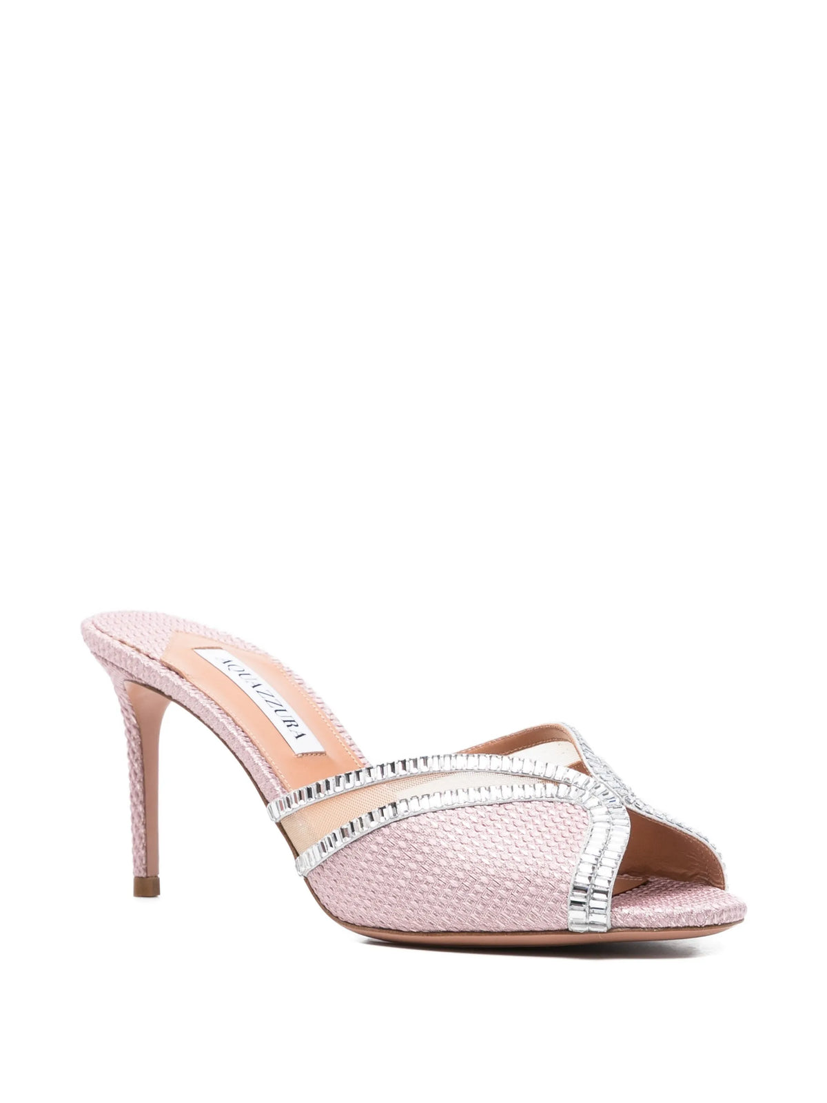 Aquazzura - Wild Aurora Embellished Heeled Sandals