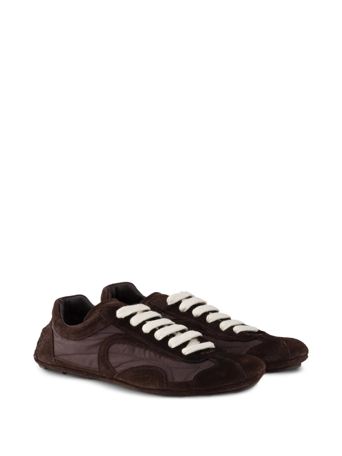 Prada - Montecarlo Re-edition 2005 Suede And Re-nylon Sneakers