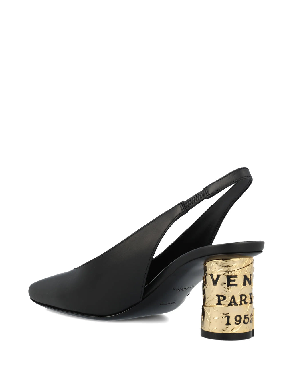Givenchy - Tape Slingbacks In Leather