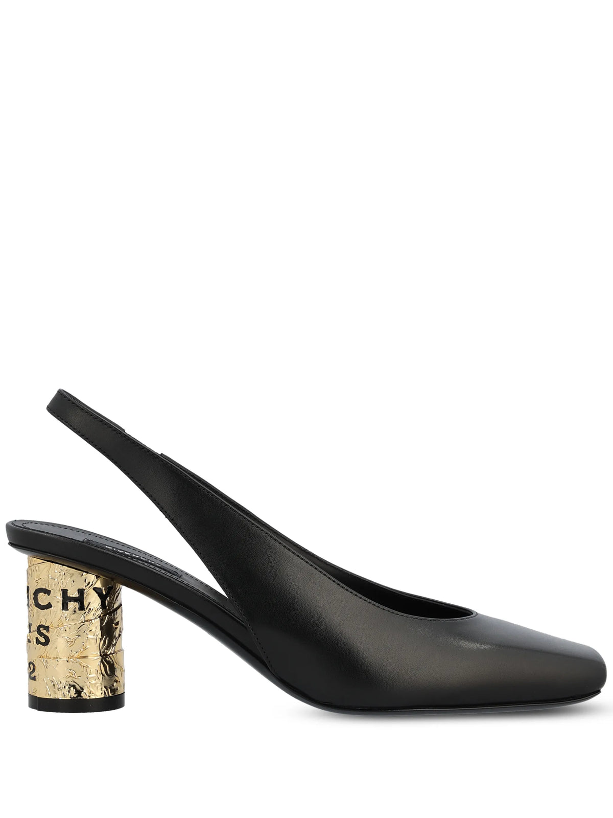 Givenchy - Tape Slingbacks In Leather