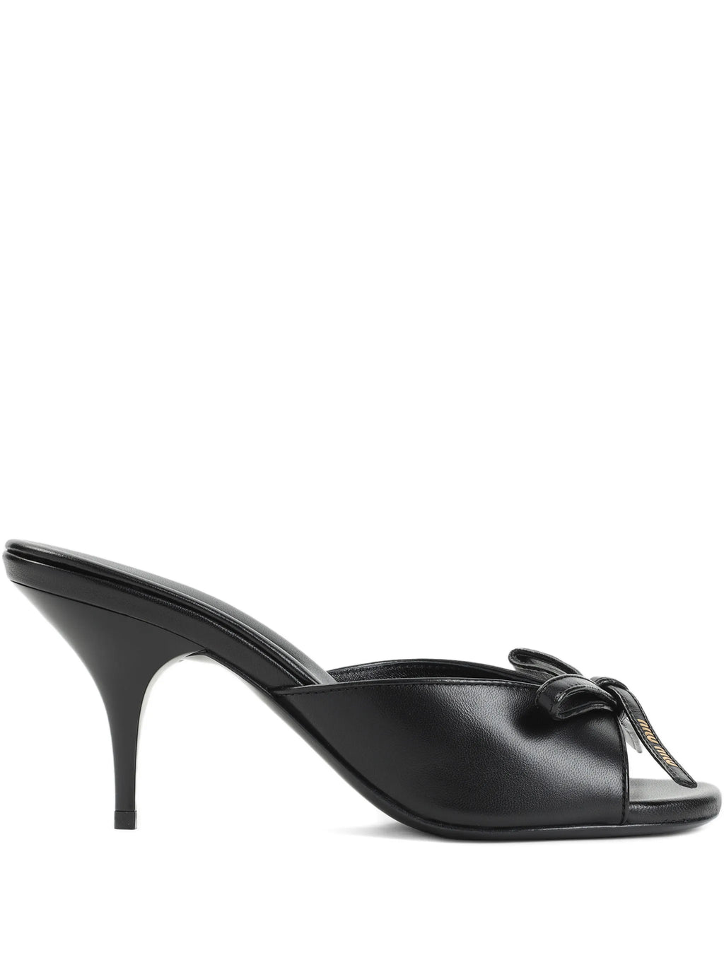 Miu Miu - Leather Heeled Sandals