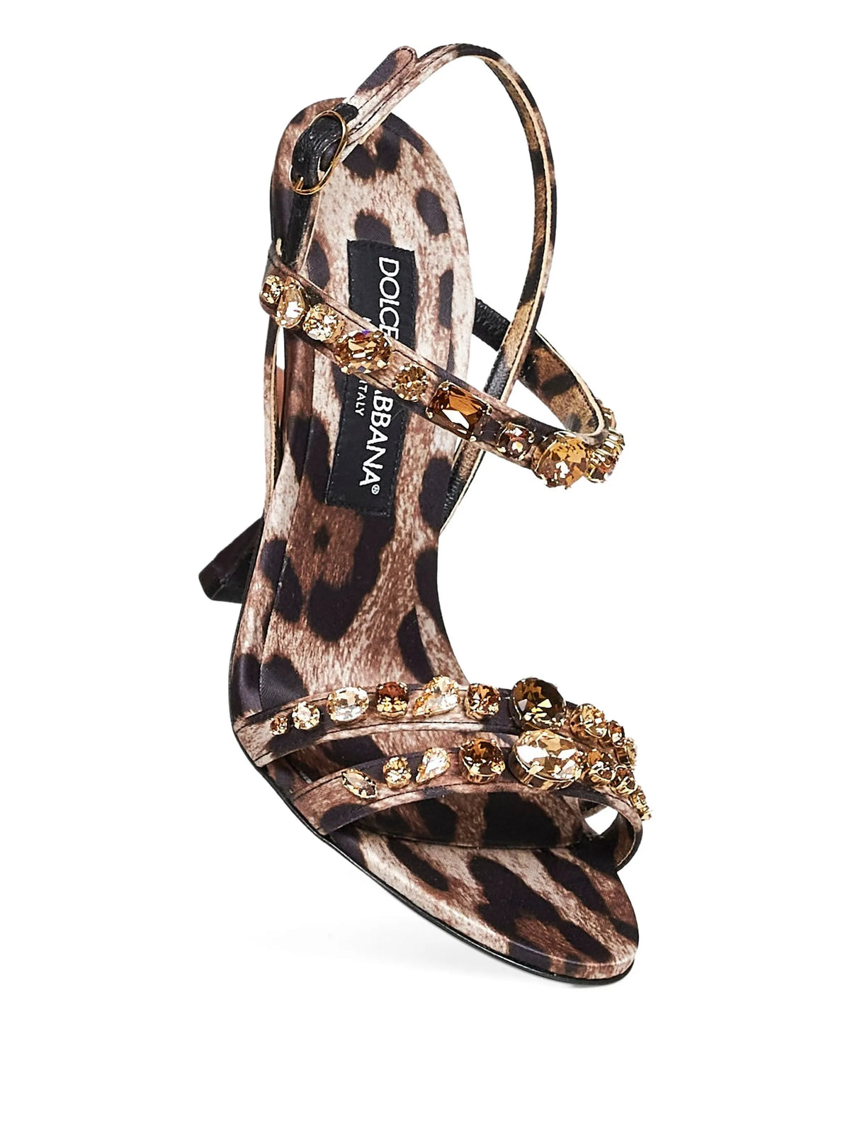 Dolce & Gabbana - 105mm Keira Leopard-print Sandals