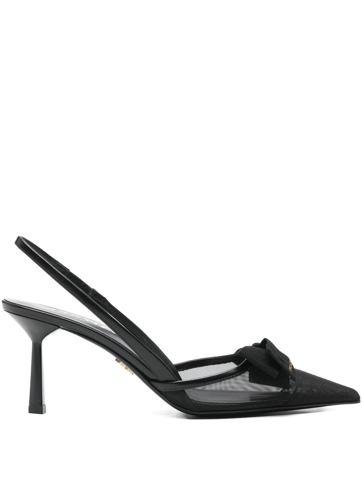 Prada - Bow Pointed-toe Pumps