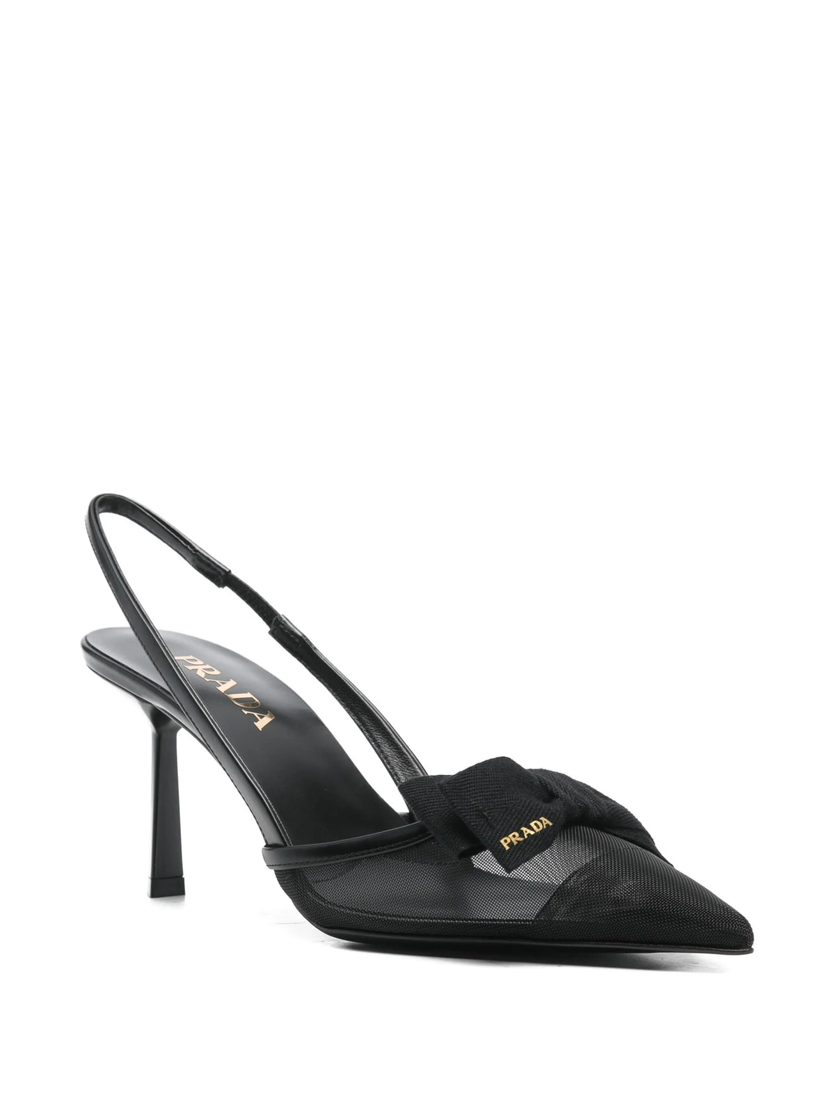 Prada - Bow Pointed-toe Pumps