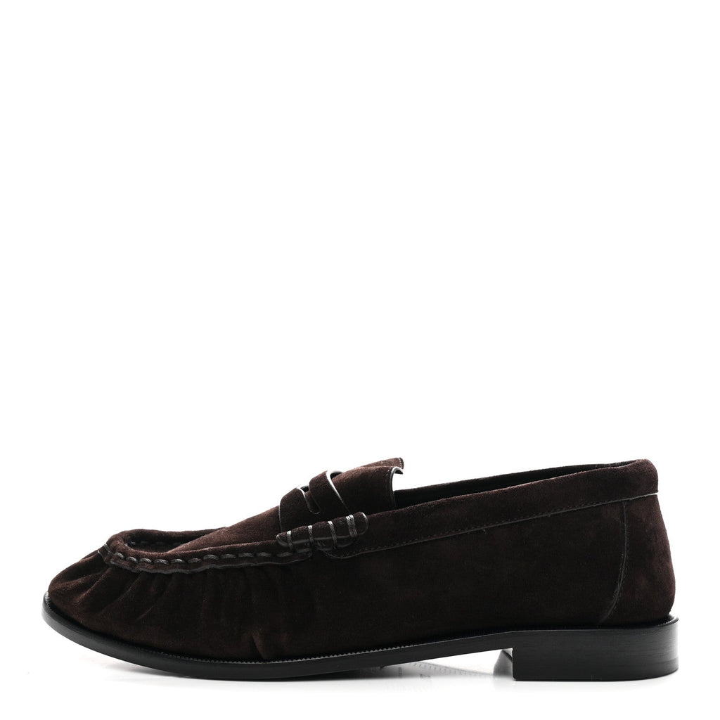 Saint Laurent - Suede Le Loafer 15 Penny Slippers