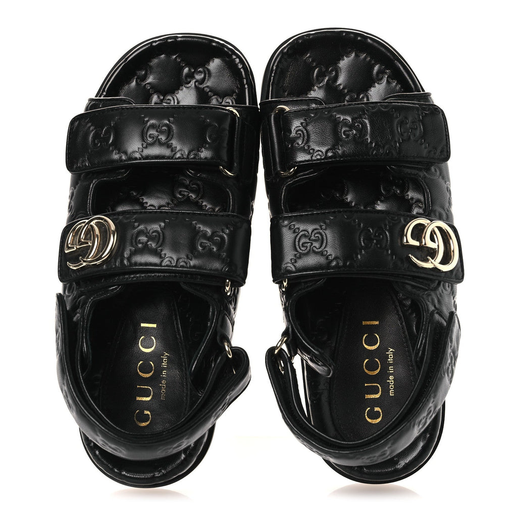 Gucci - Guccissima GG Embossed Sandals