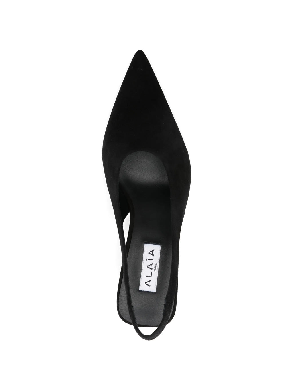 Alaïa - Cube Pointy Wedge Slingback Pumps