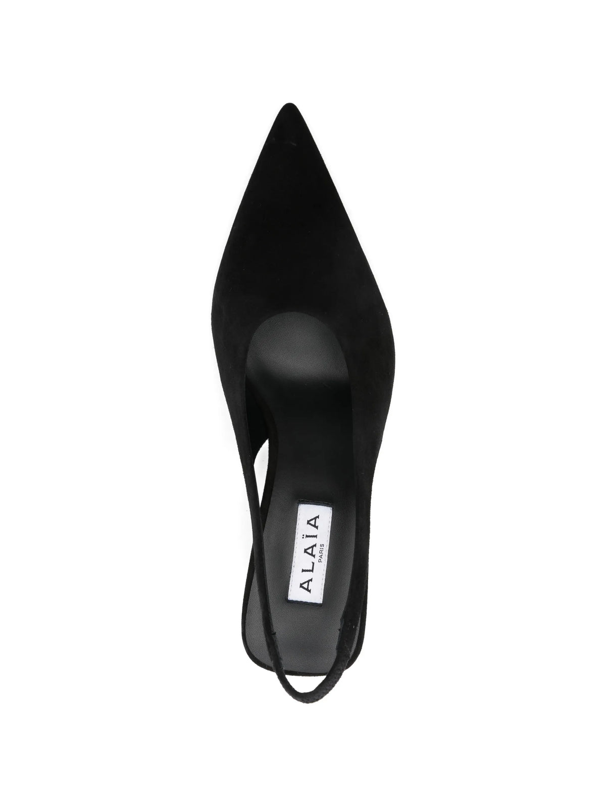 Alaïa - Cube Pointy Wedge Slingback Pumps