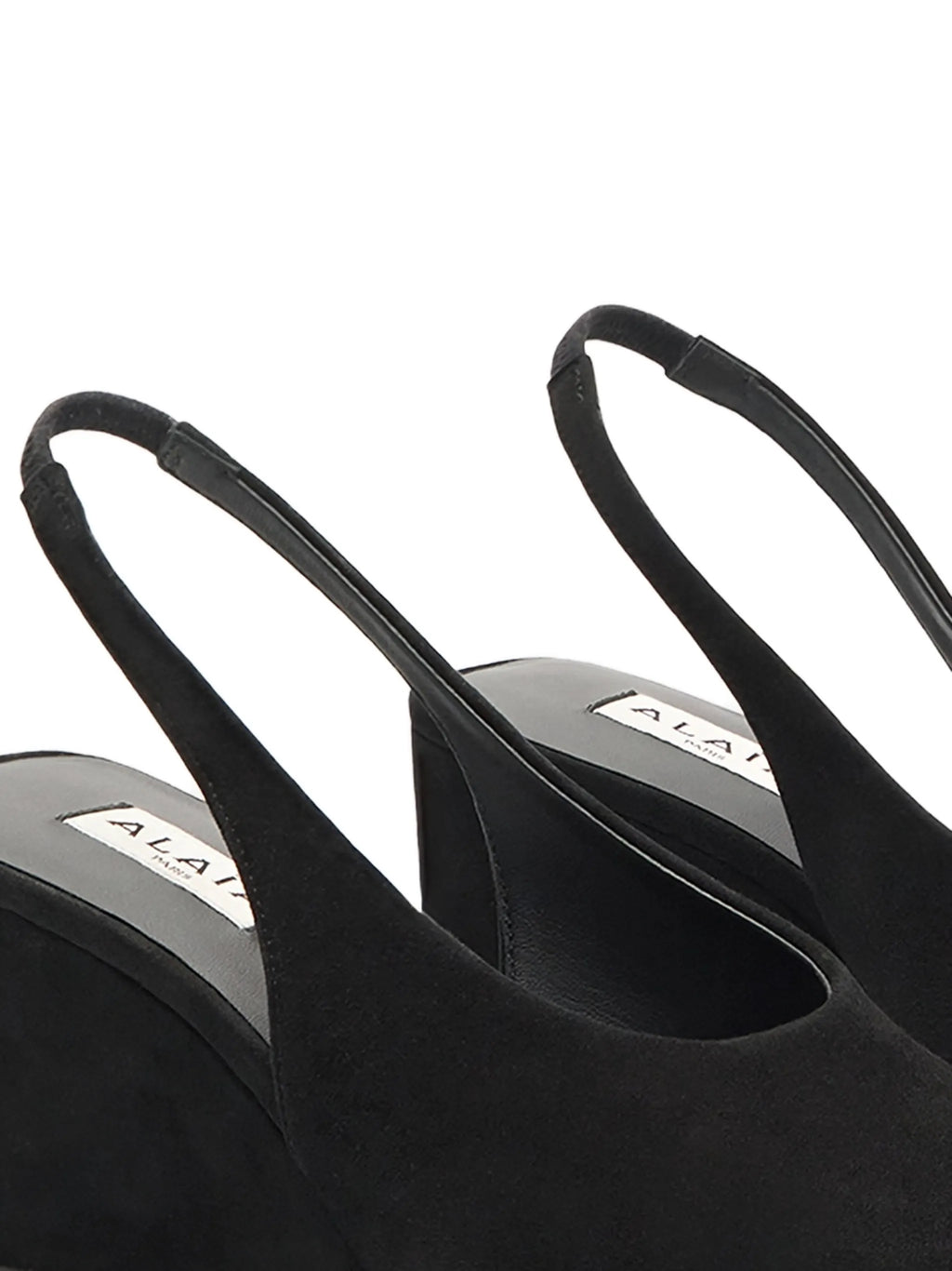 Alaïa - Cube Pointy Wedge Slingback Pumps