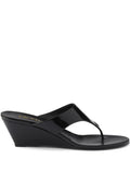 Prada - Patent Leather Thong Sandals