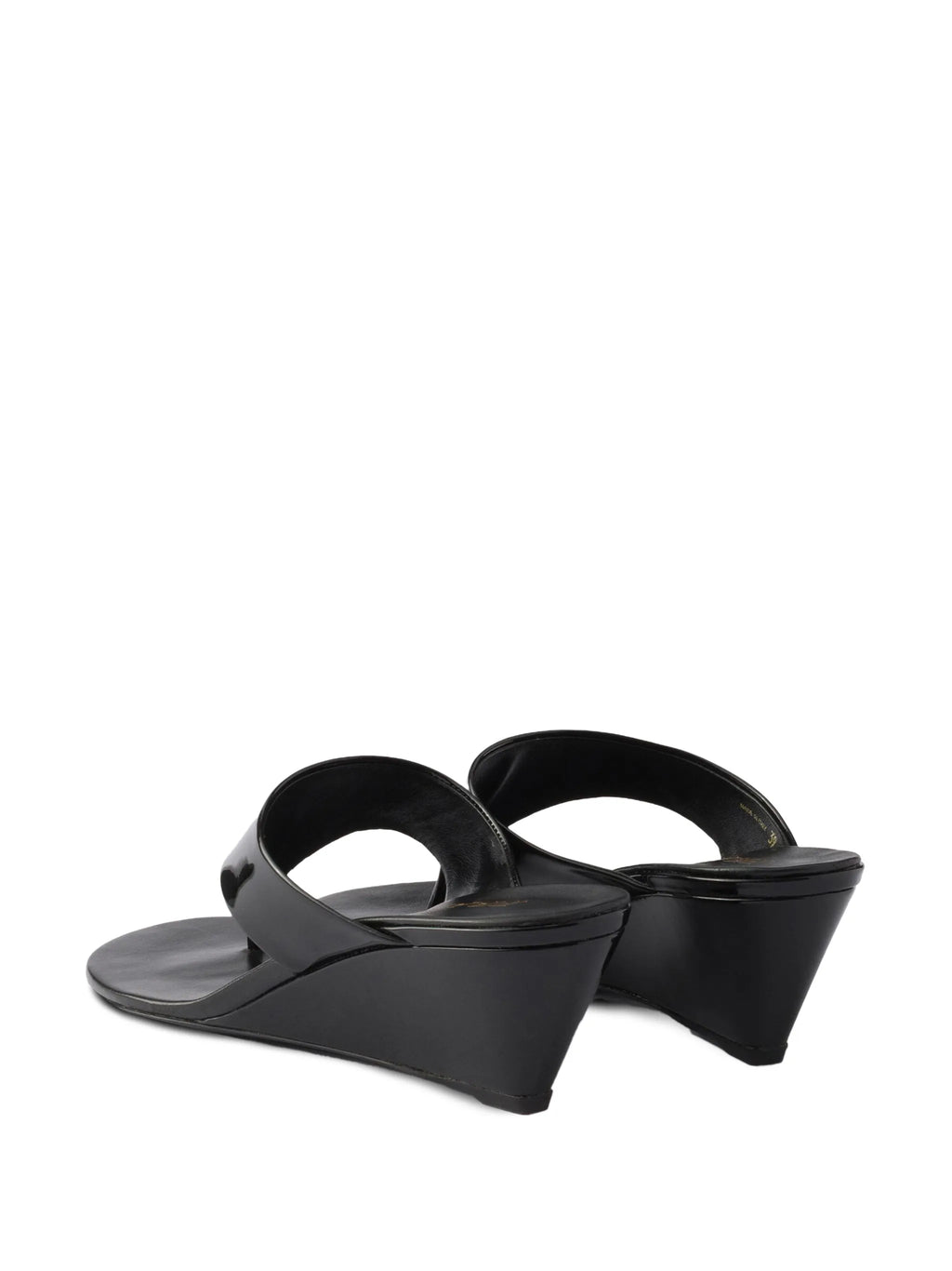 Prada - Patent Leather Thong Sandals