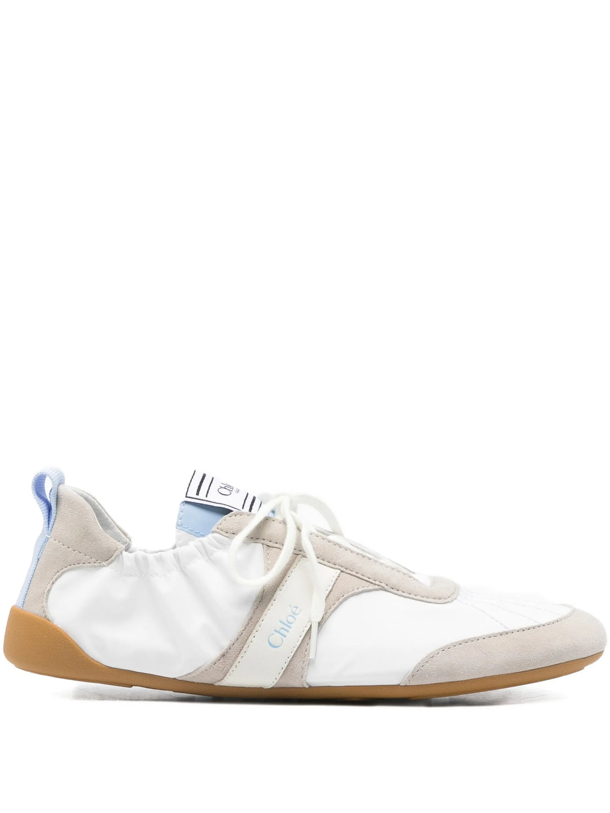 Chloé - Kick Suede-panelled Sneakers